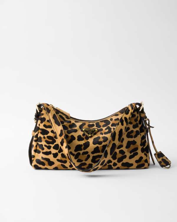 Prada Aimée 1BC229 medium printed leather shoulder bag 2