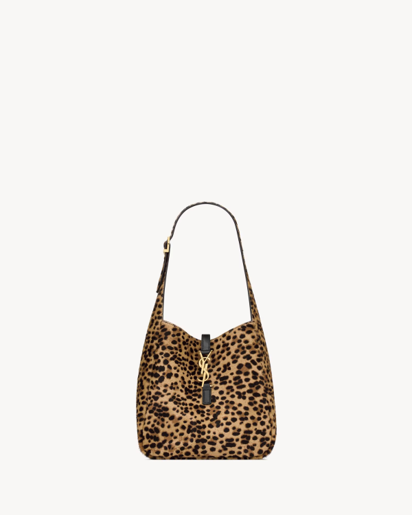 SAINT LAURENT LE 5 À 7 Supple Small in pony hair leather