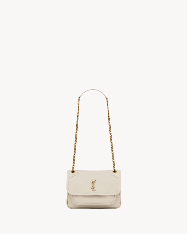 SAINT LAURENT NIKI mini in grained lambskin