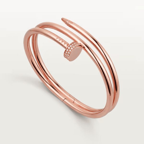 Cartier Juste un Clou bracelet, double, diamonds