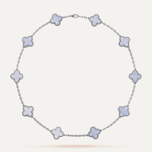 Van Cleef & Arpels Vintage Alhambra necklace, 10 motifs 10