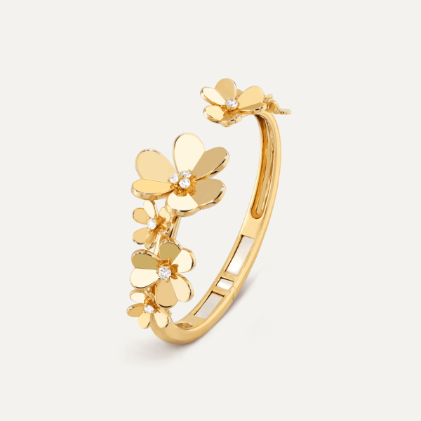 Van Cleef & Arpels Lucky Spring bracelet, closed wings ladybug