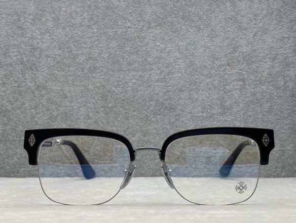 Chrome Hearts Glasses BKSS 53-19-143